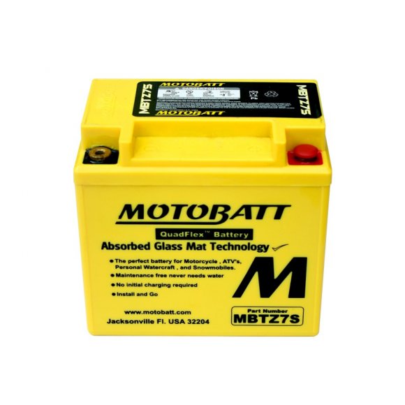 Motobatérie MOTOBATT MBTZ7S 6,5 Ah